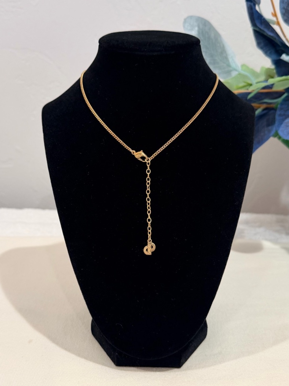 Christian Dior CD Enamel & Crystal Necklace - Picture 3 of 11